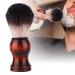 Buy Men s Nylon Bristle Shaving Brushes | Wooden Handle Barber Foam & Cleaning Brush for Home & Travel - Buy Online on GoSupps.com