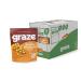 Graze - Healthy Snacks - BBQ - 100gx6 Bags - Vegan Snacks - Alternative for Crisps Mixed Nuts & Pretzels
