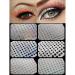 Rainbow Nail Rhinestone Stickers - 6 Sheets Self Adhesive for Women Festival DIY Nail Art Decorations - Buy Online on GoSupps.com