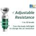Buy Bigbreathe IMT Low (Green) - Best Inspiratory Muscle Trainer for Beginners | Adjustable Resistance Breathing Exercise Device - Buy Online on GoSupps.com