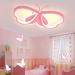 Luolong Butterfly LED Ceiling Lamp for Kids - Dimmable Acrylic Light for Girls' Bedrooms - 72cm Creative Design - Buy Online on GoSupps.com