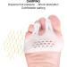 5 Pairs SEB Forefoot & Midfoot Cushions | Pressure Relief Toe Separators for Men & Women | Bunion Corrector & Sole Protection - Buy Online on GoSupps.com