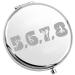 TIIMG Live Love Dance Makeup Mirror 5678 Gift Dancer Compact Mirror Dance Teacher Gift Dance Team Gift (5678 Mirror)