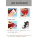 Sole Protector: Strong Self-Adhesive Shoe Heel Repair Plates - Non-Slip Heel Pad for Men and Women - Upgraded Version - 9.5-10.5 - Buy Online on GoSupps.com
