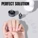 TOMICCA 4-in-1 Super Gel Nail Glue for Acrylic Nails - Nail Extension Gel with Base Coat, Flat Rhinestone and Foil Glue - 8ml - Buy Online on GoSupps.com