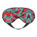 Red Birds Fauna Wild Soft Sleep Eye Mask Female Breathable Eye Patch Perfect for Travel and Relaxation
