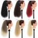 Hair Extensions 22" Long Curly Ponytail Extension Hairband Hair Clip Synthetic Puffy Ponytail Hair Extension Wrapped Bun Women's Wig Hair Pieces For Women (Color : 05 Size : 22inches) 22inches 05 - Buy Online on GoSupps.com