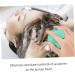 Collbath Silicone Massage Brush for Scalp & Hair - 9.5x7cm Green | At-Home Cleaning & Massage Device - Buy Online on GoSupps.com