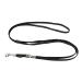 Mystique Rubberized Leash 20mm Standard Carabiner Black 2.5m 2.5m Black