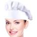 Unisex Elastic Chef's Hat for Kitchen & Restaurant - 1 Piece White Cooking Hat Perfect for Home & Hotel Use - Buy Online on GoSupps.com