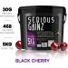 The Bulk Protein Company SERIOUS GAINZ Whey Protein Powder - Black Cherry 5kg - 30g Protein - Weight Gain Mass Gainer - Buy Online on GoSupps.com