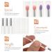 40 Pcs Silicone Lip Brush Set - Lip Mask & Eyeshadow Applicator - Assorted Colors for Perfect Makeup - Buy Online on GoSupps.com