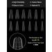 EBANKU 360 PCS Clear Dual Nail Forms System Coffin Nail Mold Tips Acrylic Stiletto Nail Extension Tools for Nail Art Salon Nails Design - Buy Online on GoSupps.com