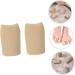 KALLORY 2pcs Silicone Gel Toe Sleeves - Toe Finger Protectors for Corns - Breathable Toe Caps - 2.7x4cm - Buy Online on GoSupps.com