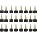 24-Piece High Heel Tips & Protectors Kit U-Type Non-Slip Replacement Shoes Repair (8-13mm) - Buy Online on GoSupps.com