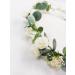 Dlynmoo Boho Flower Crown Green Leaf Bridal Headpiece | Adjustable Photo Prop TG02066 - Buy Online on GoSupps.com