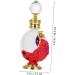 Didiseaon 1pc Peacock Essential Oil Bottle Cosmetic Travel Containers Gold Decor Travel Dispenser Rhinestone Decor Egyptian Decor Retro Decor Perfume Bottle Red Glass Ornaments - Buy Online on GoSupps.com
