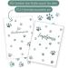 Personalized Wilhelm Fell Vaccination Passport Cover for Pets - Unique Gift Idea for Pet Owners - Paw Blue - Buy Online on GoSupps.com