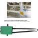 Asixxsix 2000ml Urine Drainage Bag Holder - Adjustable Catheter Cover with Invisible Slot | Durable Foley Catheter Bag Holder (Green) - Buy Online on GoSupps.com