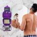 Homchen Waterproof Hanging Travel Toiletry Bag - Portable & Foldable, Purple, L Size - Buy Online on GoSupps.com