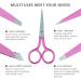 YSSCARE Professional Stainless Steel Eyebrow Tweezers - Precision Plucking for Eyebrows Facial Hair & Blackheads Best Ingrown Hair Remover - Buy Online on GoSupps.com
