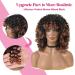 Brown Mixed Black Curly Wig for Black Women | Kinky Afro Wig with Bangs #T1B/30 - Buy Online on GoSupps.com