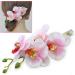 Women Fashion Orchid Flower Hair Clips for Wedding Bridal Hawaii Party Hair Accessories (White) - Buy Online on GoSupps.com