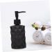 Premium Healvian Glass Hand Disinfection Bottle - Refillable Pump Dispenser for Soap & Liquid - European Style Travel Container - Buy Online on GoSupps.com