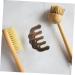 Moluckfu Sandalwood Comb Body Massager - Acupressure Massage Tool for Relaxation & Scalp Care - Buy Online on GoSupps.com