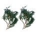 ABOOFAN 2 Pcs Pine Branch DIY Material Floral Boxes Wedding Decoration Christmas Pine Branches Household