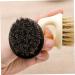 Beavorty Wood Beard Brush for Men - Soft Round Brush with Wild Boar Bristles - Premium Beard Care Tool - Buy Online on GoSupps.com