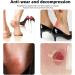 4 Pairs Black Heel Cushion Inserts & Grips - Self-Adhesive, Comfortable Shoe Pads for Women & Men - Buy Online on GoSupps.com