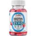 Yum-Vs High Potency Biotin Gummies 5000mcg - Sugar Free Hair Skin Nails Vitamins - Biotin Hair Growth Gummy for Women & Men - Zero Sugar Raspberry Flavor - 60 Count - Buy Online on GoSupps.com