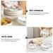 Zerodeko Ceramic Soup Bowl Animals for Kids Asian Decor Ramen Bowls Snack Serving Bowl Baby Food Noodle Bowl 23X23X7.3CM Assorted Color - Buy Online on GoSupps.com