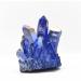 Natural Crystal Rough 75g Crystal Cluster Specimen Blue Angel Aura Flower Natural Electroplating Gemstone Quartz Cluster - Buy Online on GoSupps.com