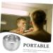 Fomiyes 4-Piece Stainless Steel Shaving Foam Bowl Set - Rustproof Double-Walled Cream Bowl for Men | 8.2x5.8cm | International Shipping Available - Buy Online on GoSupps.com