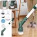 ecaqlin Electric Scrubbers Cleaning Brush Scrubbers Adjust Extension Handle Electric Scrubbers Easy Install White - Buy Online on GoSupps.com