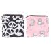 Healifty 2Pcs Sanitary Napkin Storage Bag Nursing Pad Holder Cartoon Animal Tampons Pouch Storage Purse with Zippers for Girls Women