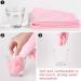 Betroy Wrap Turban Towel Set - 4 Ultra-Suction Microfiber Hair Drying Towels (51x22cm) in Blue Pink Purple Yellow - Perfect for Fast Drying & Salon Results - Buy Online on GoSupps.com