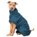 Pettom dog bemper microfiber bathroom accessories bathing towel quick -drying dog bemper for small medium and large dogs (XXL dark blue) XXL dark blue