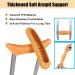 Crutches for Adults with Damping Spring Crutches with Soft Ergonomic Handle Grips Forearm Crutches Walking Crutches Post Injury Or Surgery Support for Elderly Handicapped Adults Journey - Buy Online on GoSupps.com