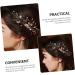 DOITOOL prom bride accessories rhinestones New Chinese style wedding hair clips for brides moon hair pin headgear comb hair comb headband hair wedding hair combs - Buy Online on GoSupps.com