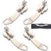 2 pairs 8 zipper pull metal zip slider zipper head diy clothing bag case accessories for zipper repair kits