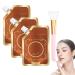 2024 New Anti-Blemish Anti-Aging Anti-Wrinkle Tear-Off Mask Juelreou Mask Beautykomi Sleep Facial Mask Anti-Aging Gold Face Mask Peel Off Facial Mask (brown 3PC)