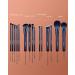 15-Piece Vegan Make-Up Brush Set | Essential Professional Cosmetic Brushes for Flawless Application - Buy Online on GoSupps.com