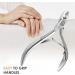 SENBACH Professional Stainless Steel Cuticle Nippers and Trimmer Set - Nail Skin Remover for Manicure and Pedicure (Silver) - Buy Online on GoSupps.com