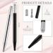 Firstrays 50 Count Microblading Pens Manual Eyebrow Pencils Microblading Supplies Aluminum Microblading Hand Tools for Cosmetics Easy Install C Black&silver - Buy Online on GoSupps.com