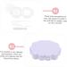 Homsfou 10 Pack Colored Contact Lens Holders | Eye Care Containers | Travel-Friendly Lens Cases with Mirror & Solution Foil - Buy Online on GoSupps.com