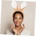 AOKWAWALIY Rabbit Ears Headband Rabbit Headbands for Women Bunny Ear Headband Bunny Ear Hair Decoration Cartoon Plush Headband Headbands Hair Bands Rabbit Ears Costume Bunny Ears Adult 25.00X23.00X2.30CM Khaki - Buy Online on GoSupps.com
