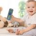 Pacifier Clip Holder + TV Remote Teether Chew Toy for Toddlers - BPA Free, Black - Buy Online on GoSupps.com